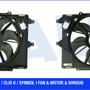 FAN MOTORU PERVANELİ CLIO II-KNG 97 MGN I-SCENIC I 99-03 AC - KALE