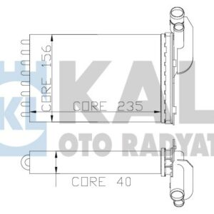 KALORİFER RADYATÖRÜ MGN I-CLIO I-R19 234x157X42 2 SIRA CU PL - KALE