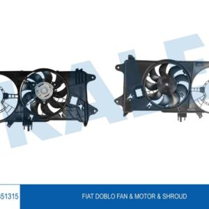 FAN MOTOR DAVLUMBAZ FIAT DOBLO 1.9 JTD MPV 119-223 - KALE