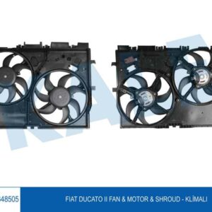 FAN MOTORU DAVLUMBAZLI BOXER III-JUMPER III-DUCATO III 2.2HDI AC/NAC - KALE