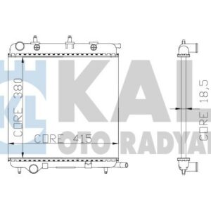 RADYATÖR C3 04/02 207 02/06 1007 04/05 - KALE