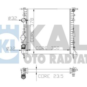 RADYATÖR CLIO II - KALE