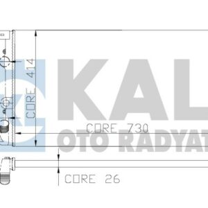 RADYATÖR AL/PL/BRZ MASTER II 1.9DTI-2.2DCI/TDI01 G9U - KALE