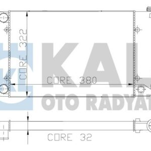 RADYATÖR 8 SIRA AL PL GOLF-SCİROCCO - KALE