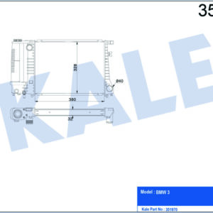 RADYATÖR BMW - KALE