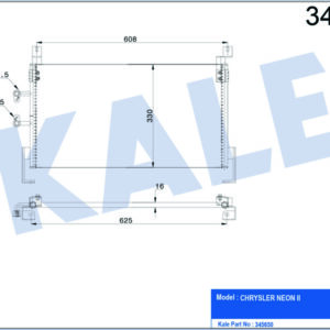 KONDENSER AL/AL NEON II - KALE