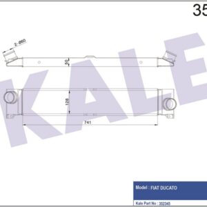 İNTERCOOLER DUCATO 2.3 JTD 06 - KALE