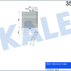 EVAPORATOR FOCUS 7 C-MAX - KALE