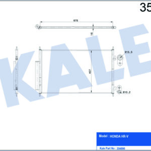 KONDENSER AL/PL/BRZ HR-V - KALE