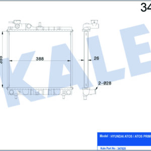 RADYATÖR AL/PL/BRZ ATOS-ATOS PRIME MT - KALE