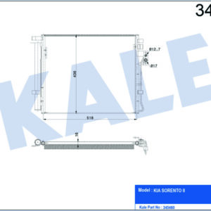 KONDENSER AL/AL SORENTO II - KALE