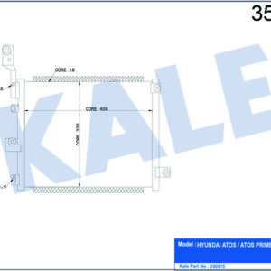 KONDENSER AL/PL/BRZ ATOS-ATOS PRIME - KALE