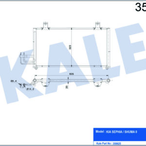 KONDENSER AL/PL/BRZ SEPHIA-SHUMA II - KALE