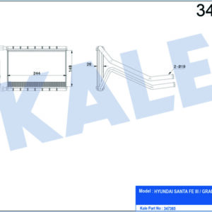 KALORİFER SANTA FE III-GRAND SANTA FE - KALE