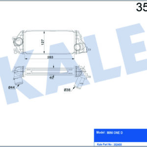 İNTERCOOLER MINI ONE 1.4D 01 - KALE