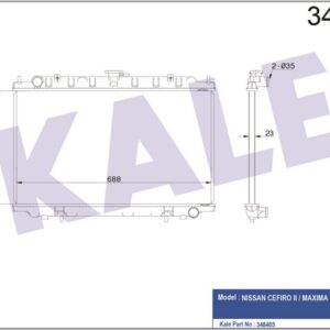 RADYATÖR AL/PL/BRZ CEFIRO II-MAXIMA QX IV MT - KALE