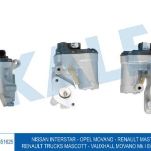 EGR VALVE INTERSTAR MOVANO-MASTER II-TRUCKS MASCOTT - KALE