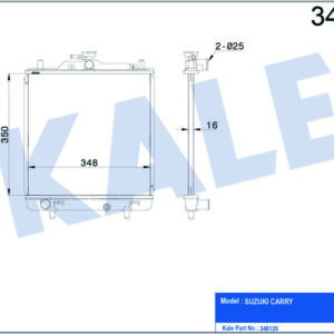 RADYATÖR AL/PL/BRZ CARRY MT - KALE