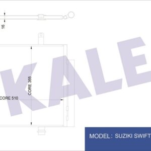 KONDENSER AL/PL/BRZ SWIFT IV - KALE