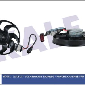 FAN MOTORAUDI Q7-VOLKSWAGEN TOUAREG-PORCHE CAYENNE FAN MOTOR - KALE