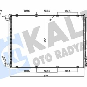 KLIMA RADYATORU MERCEDES W205 S205 W213 S213 W222 C217 X253 - KALE