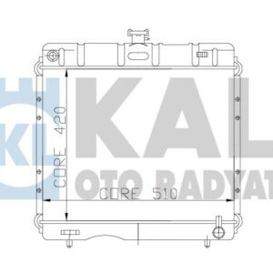 RADYATÖR 200-200D-230.4 W115 2 SIRA PA 420X510X33 - KALE