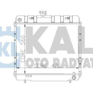 RADYATÖR 250-280-300 W123 3 SIRA PS 425X560X33 - KALE