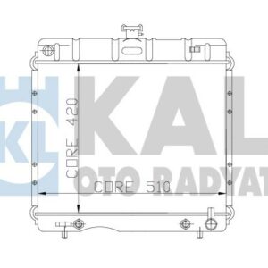 RADYATÖR 200-200D-230.4 W115 2 SIRA PA 420X510X33 - KALE