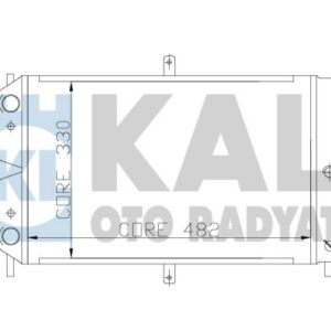 RADYATÖR SAMARA 1.5cc NAC 2 SIRA PF 482X330X43 - KALE