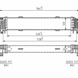 TURBOSARJ RADYATORU MERCEDES W204 S204 C204 W212 C207 A207 - KALE