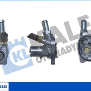 KOMPLE TERMOSTAT-ALUMINIUM GÖVDELİ 88 C FIAT 500-PANDA-FORD KA-KA III-LANCIA YPSILON - KALE