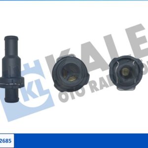 TERMOSTAT FLANŞ 75 C AUDI A3-Q3-VW EOS-GOLF-JETTA-PASSAT-TIGUAN - KALE