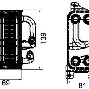 MOTOR YAG SOGUTUCU BMW M54 N62 E60 E63 E65 E66 PREMIUM LINE - MAHLE