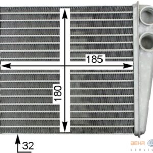 KALORİFER RADYATÖRÜ CADDY III-GOLF V-VI-JETTA III-OCTAVIA-TOURAN-ALTEA-LEON-A3-Q3-TO LEDO 235x190 - MAHLE