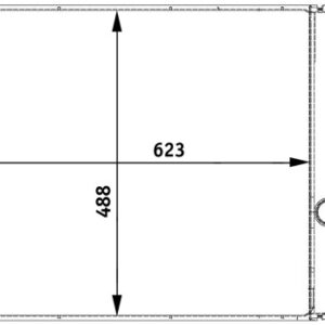 RADYATÖR BMW E65 E66 760 03 740 İLİ 05 750 İLİ 05 - MAHLE