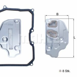 OTOMATİK ŞANZUMAN FİLTRESİ GOLF 03-08 -JETTA 06-10 -POLO 06-09 -TOURAN 03-07 -A3 03-12 - MAHLE