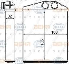 KALORİFER RADYATÖRÜ VECTRA C 02 SIGNUM 03 Z18XER 185x169 - MAHLE