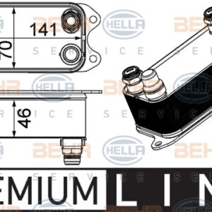 SANZIMAN YAG SOGUTUCUSU MERCEDES X218 W204 C218 W212 R172 - MAHLE