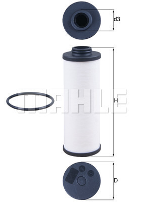 HİDROLİK FİLTRE Hydraulic filters. transmission - MAHLE