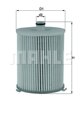 YAKIT FİLTRESİ Fuel Filter - MAHLE