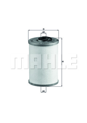 YAKIT FİLTRESİ Fuel filter element - MAHLE