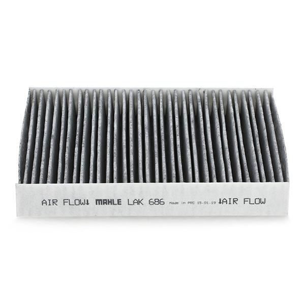 POLEN FİLTRESİ KARBONLU Cabin air filter element with activated carbon - MAHLE