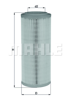 HAVA FİLTRESİ Air filter element - MAHLE