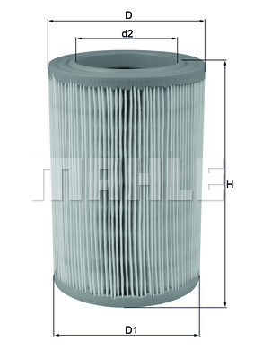 HAVA FİLTRESİ Air filter element - MAHLE