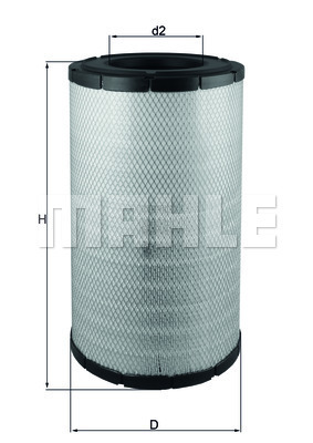 HAVA FİLTRESİ Air filter element - MAHLE