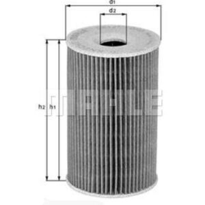 YAĞ FİLTRESİ Oil filter element - MAHLE