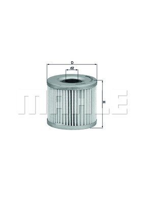 YAĞ FİLTRESİ Oil filter element - MAHLE