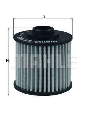 YAĞ FİLTRESİ Oil filter element - MAHLE