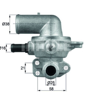 TERMOSTAT Thermostat. integral - MAHLE