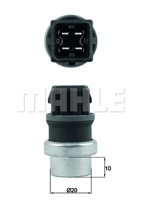 HARARET MÜŞÜRÜ Temperature Sensor - MAHLE